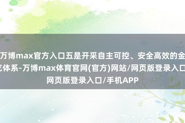 万博max官方入口五是开采自主可控、安全高效的金融基础武艺体系-万博max体育官网(官方)网站/网页版登录入口/手机APP