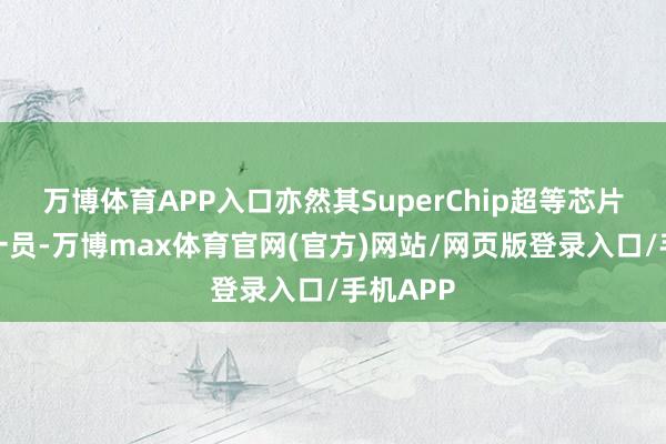 万博体育APP入口亦然其SuperChip超等芯片眷属的一员-万博max体育官网(官方)网站/网页版登录入口/手机APP